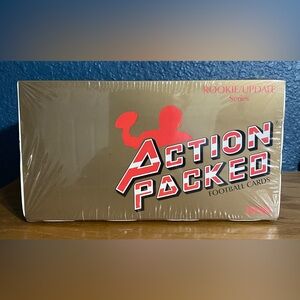 1990 Action Packed Rookie Update Football Wax Box